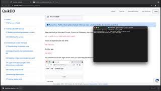 QuikDB: Downloading the sample code