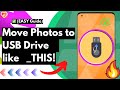 Transfer Photos from Android to USB Drive (EASY 2025 Method!) | Move Images from Phone to USB