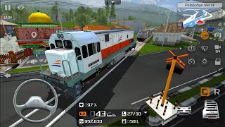 Kereta Api Di kejar Kereta Api Basuri Oleng ~ Bus Simulator Indonesia