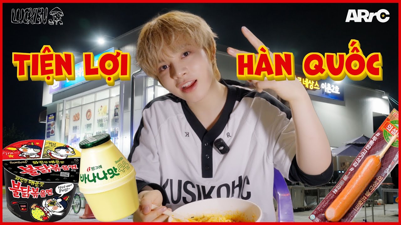 [LUCKIEN] EP01. Món phải thử ở cửa hàng tiện lợi sông Hàn!
