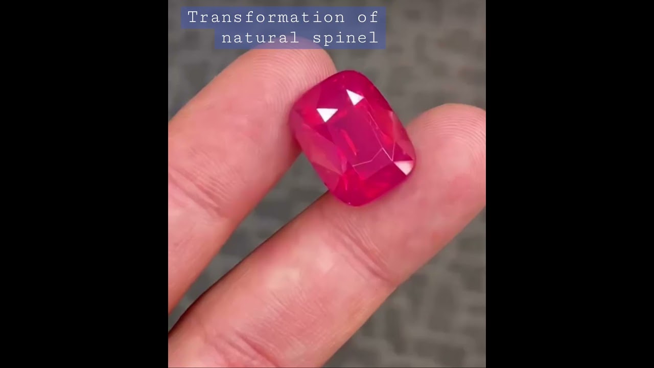 Transformation Of Natural Spinel
