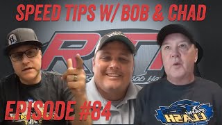 Cole Queensland (Deer Creek Speedway) Joins Us! | RTI Speed Tips w/Bob &amp; Chad (Episode #84)