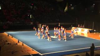 Wheaton North Varsity Cheer @ State 2016 Day 2