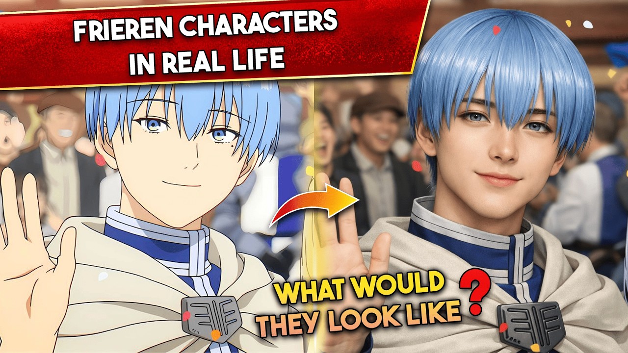 Frieren Characters in Real Life | フリーレン AI Transformation
