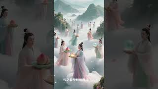 李白 天姥山遇神仙 MV | Li Bai's Ultimate Fantasy: Skyland Dream (AI Animation)