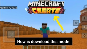 how is download create mod for Minecraft pocket edition 1.19 #Minecraft #game