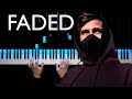 Alan Walker - Faded | Piano cover | Sheets