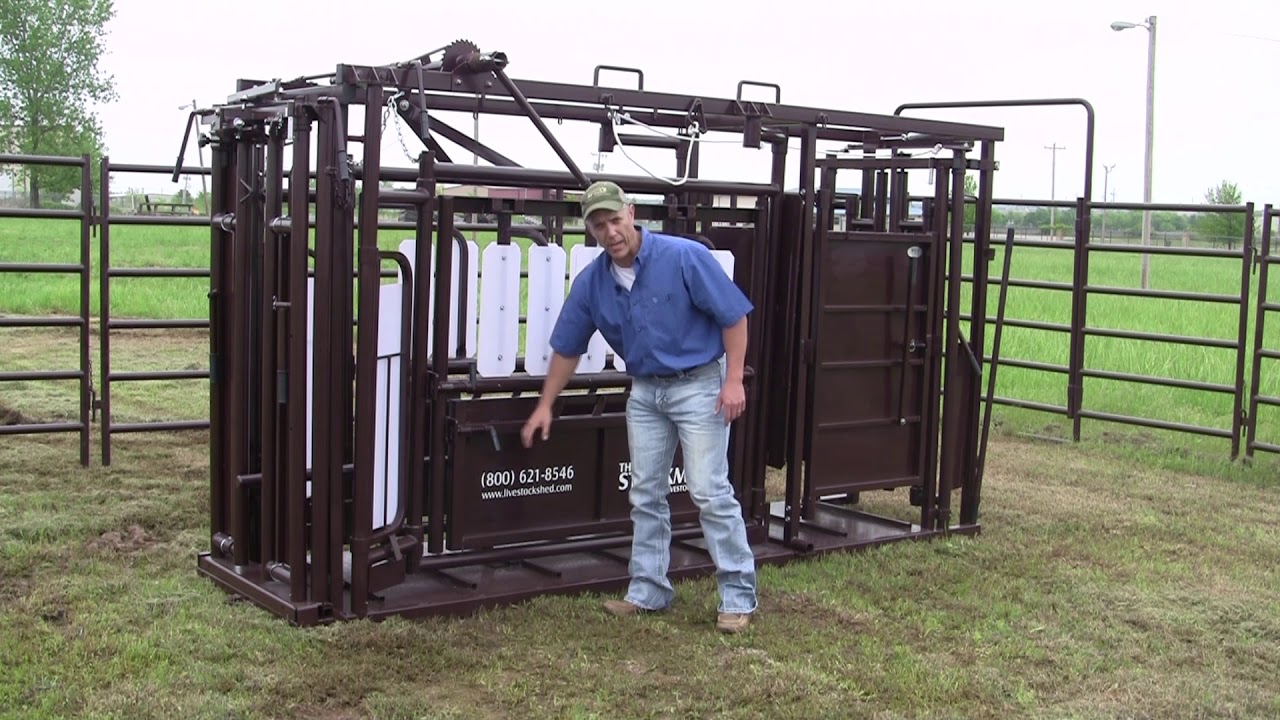 Stockman Deluxe Chute l YouTube