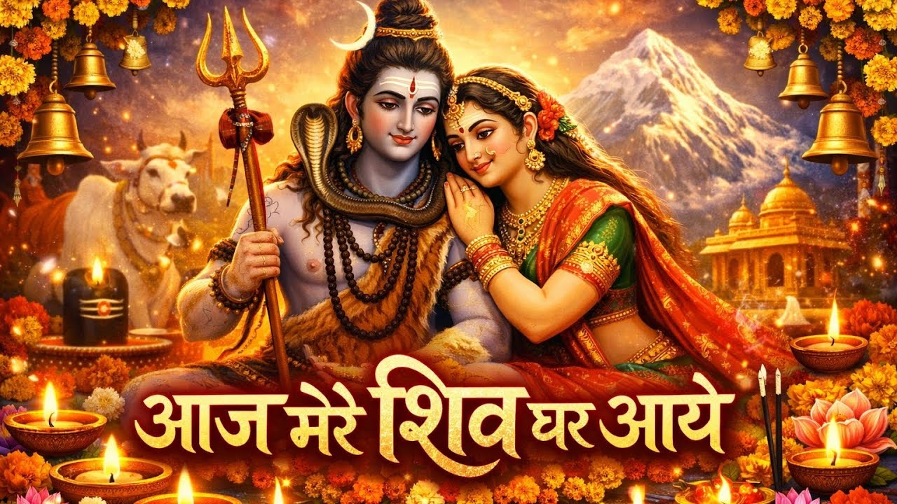 आज मेरे शिव घर आये | Shiv Bhajan 2026 | Mahadev Bhajan | Latest Shiv Song | MrHemant Studio 