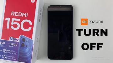 Redmi 15C: How To Turn OFF