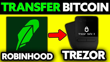 How To Transfer Bitcoin from Robinhood to Trezor Wallet (2025) - Step by Step