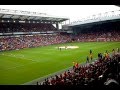 Bigreds anthem being played at anfield liverpool fc song