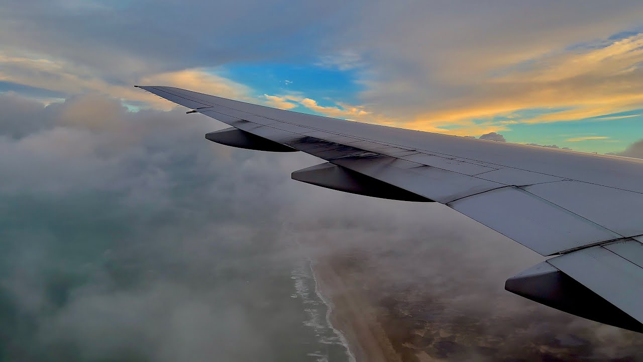 [4K] – Stunning Amsterdam Landing – United Airlines – Boeing 777-200/ER – AMS – N74007 – SCS 1232