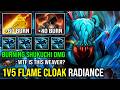 100% NEW META 1v5 Cloak of Flame Radiance Unlimited Burning Shukuchi Weaver Dota 2