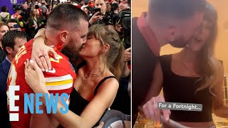 Taylor Swift and Travis Kelce Share a RARE PDA Video of their “Alchemy” | E! News