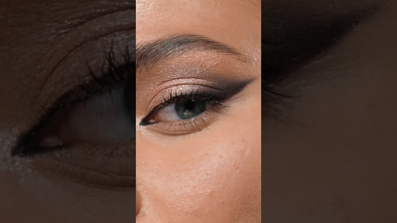 eye makeup tutorial 🤎🔥💯#viralvideo #trendingshorts #youtubeshorts #eyemakeup #softglamlook #newsong