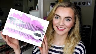 Coastal Scents (AFFORDABLE) Makeup Brushes Review + DEMO! | Jamie Johnston