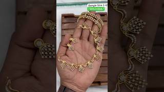 🔥 Hot Selling Combo Necklace Set+ Bangles. #shorts #combo #offer #adstone #yt #necklace #bangles