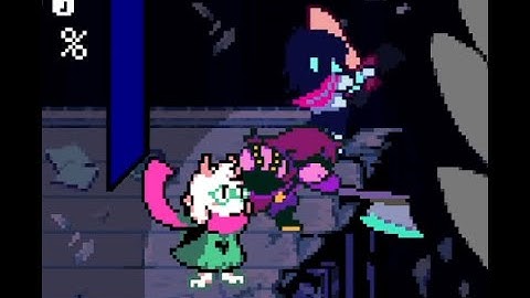 DELTARUNE Chapter 4 - Beating the Titan without using UNLEASH
