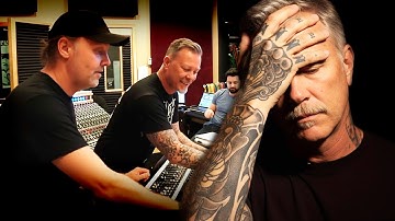 JAMES HETFIELD VERTELT OVER HET MAKEN VAN EEN PLAAT MET LARS ULRICH #METALLICA
