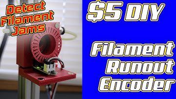 $5 DIY Filament Runout Encoder! Why buy one?