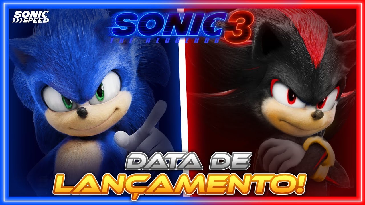 Sonic 3: O Filme  Data de lançamento, rumores e suposto enredo