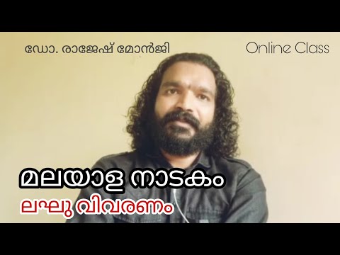 Third Semester BA/BSc & Second Semester B.Com മലയാള നാടകം | ചരിത്രം History of Malayalam Drama