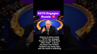 Nato Engages Russia For The First Time After Putins Drone Incursion