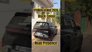 Hyundai Venue 2026 Black Edition 🔥 Road Presence on Another Level 😎 p #hyundaivenue #automobile