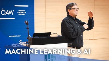 ÖAW-ISTA Lecture Yann LeCun: From machine learning to autonomous intelligence