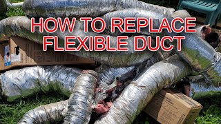 How to Replace your HVAC Flex Duct