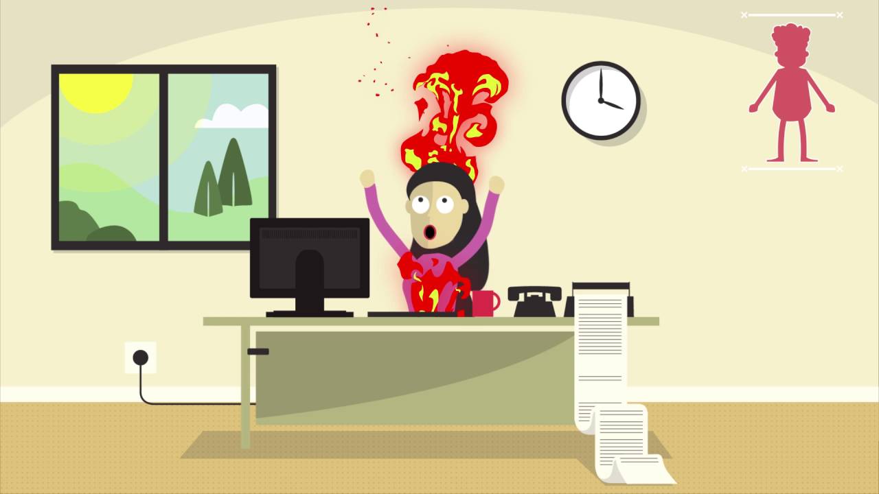 Explanatorro against spontaneous human combustion at work. Ole!