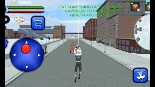 Spider Guy City Battle | Flying Spider Boy Crime City Rescue - Android Gameplay screenshot 5