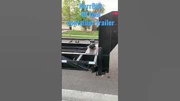 KerrBilt 40 foot shipping container hauling trailer