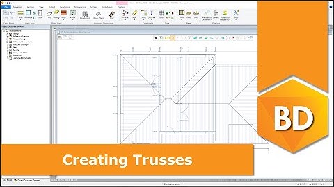 Vertex BD Steel 2022 - Creating trusses