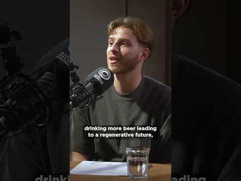 Could drinking beer be the pathway to creating new leather alternative fashion products? #shorts