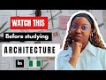 Things I wish I knew before architecture school 🇳🇬 - Any regrets?
