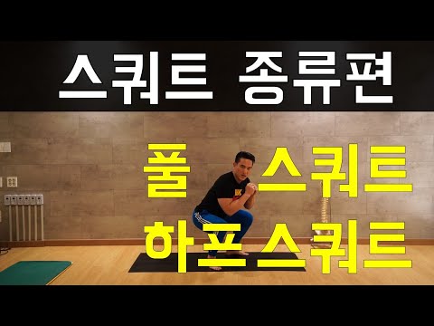 박관장의 스쿼트 종류편 [풀 스쿼트 / 하프 스쿼트 제대로 알고 하자] / [ 풀스쿼트는 어디까지 내려가는 것인가? / 하프스쿼트는 왜 하는것인가?  ]