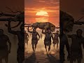 "5 Million Years Ago: Primitive Men Capture a Lion 🦁🔥 | Epic Survival Hunt"