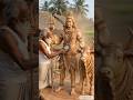 गरीब बुजुर्ग ने लकड़ी से भगवान शिव बना दिया 😳#mahadev #reels #trending #art #woodart