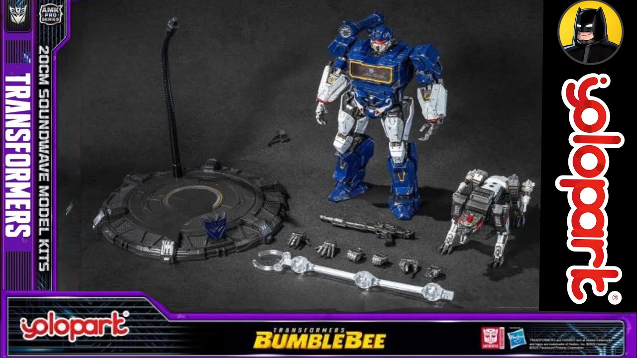 Armado del Model Kit 🔵🟡 SOUNDWAVE AMK PRO de Yolopark