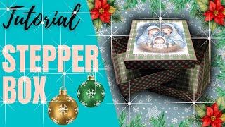 STEPPER BOX  TUTORIAL DE SCRAPBOOK