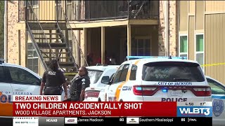 Two children injured after Jackson apartment complex shooting
