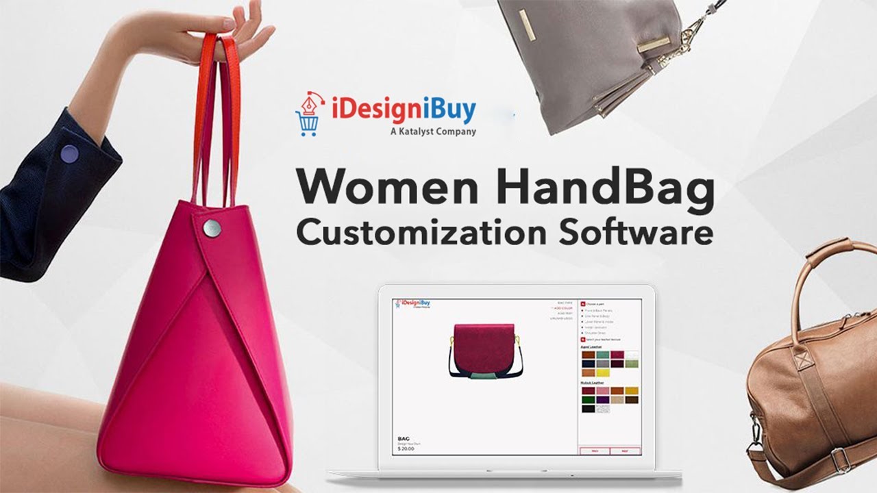 Woman Handbag Customization Software Handbag Design Software Idesignibuy Youtube