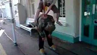 Chris Leap Frogging Luca