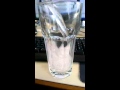 Pouring up some water in slow motion