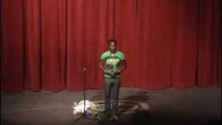 Saul Williams &quot;Penny For A Thought&quot; at Fremont High School