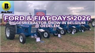 Ford & Fiat Days 2026 - Biggest tractor show in the Belgium @ Oedelem - BM286