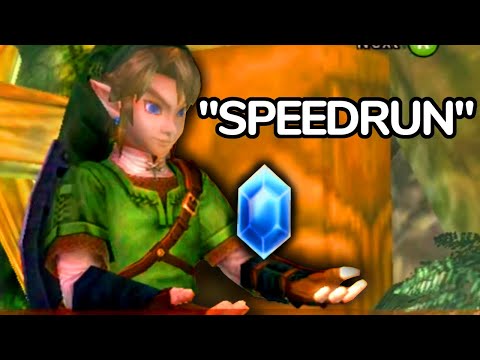 The Speedrun Where Link Stares at Rupees for 17 Hours