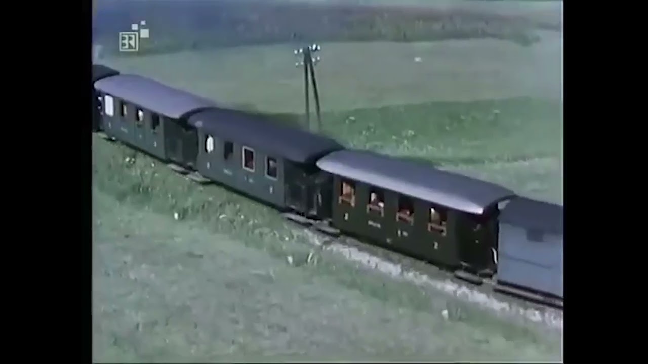 Salzkammergut-Lokalbahn, Salzburg - Bad Ischl, Filmszenen aus "Das Schloss in Tirol". 3. August 1957